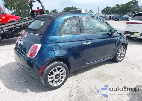 2015 Fiat 500C Pop from USA, damaged, VIN 3C3CFFDR5FT667542